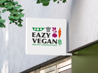 Eazy vegan - 로고 디자인